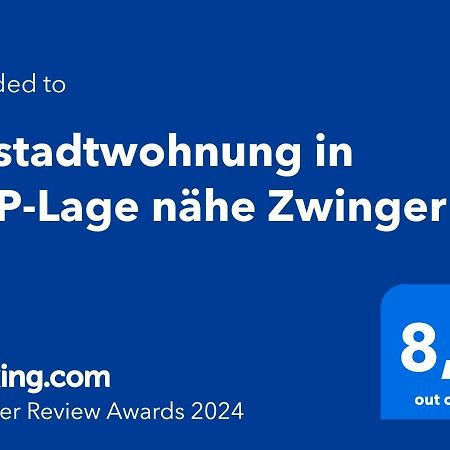 Altstadtwohnung In Top-Lage Naehe Zwinger Drezno Zewnętrze zdjęcie